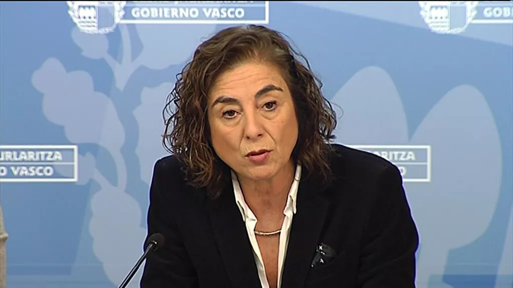 Cristina Uriarte Hezkuntza sailburua. Artxiboko irudia: EiTB