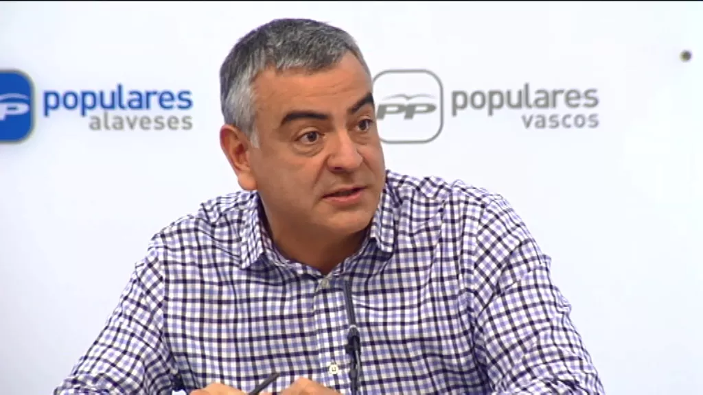 Javier de Andres Arabako PPko presidentea. EiTB