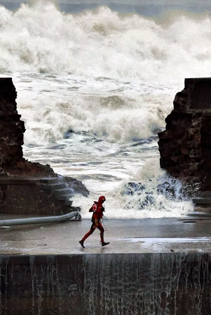 Bermeo, gaur. Argazkia: EFE