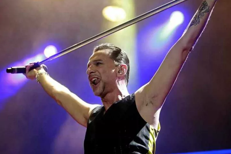 Depeche Mode, en un concierto.