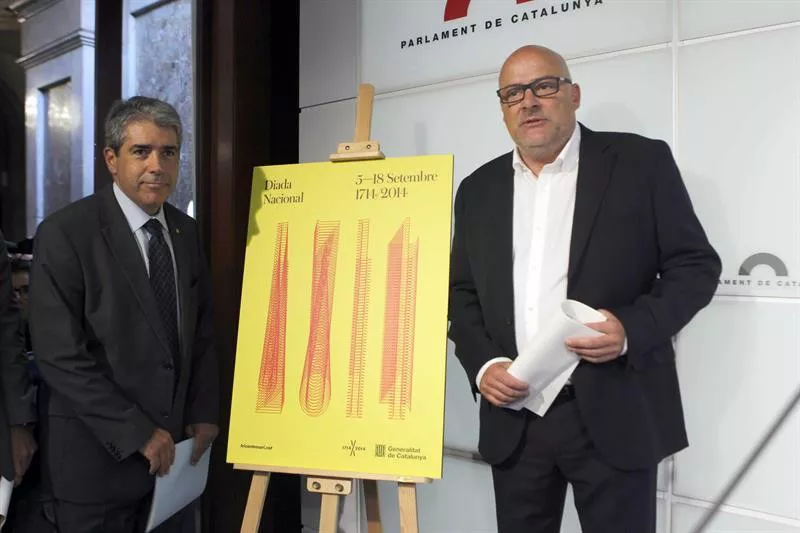 Francesc Homs eta Luis Maria Corominas. Argazkia: EFE.