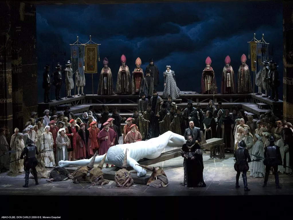 'Don Carlo' lana taulratuko dute, besteak beste. Argazkia: E. Moreno Esquibel