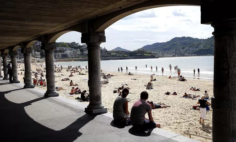 Concha Kontxa hondartza playa Donostia eguraldi ona buen tiempo eguzkia EFE