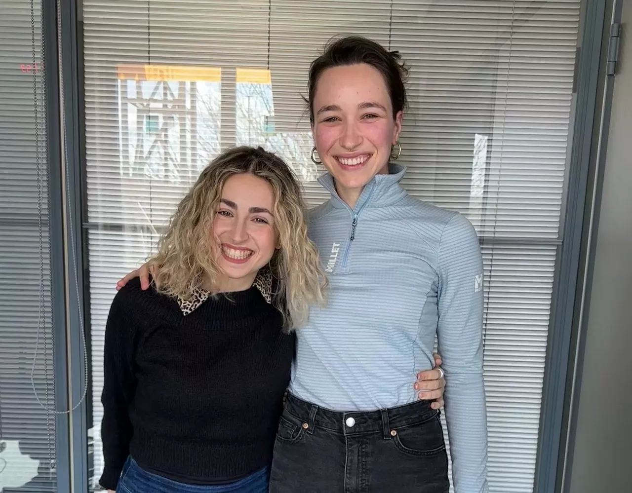 Intza Alkain eta Edurne Azkarate