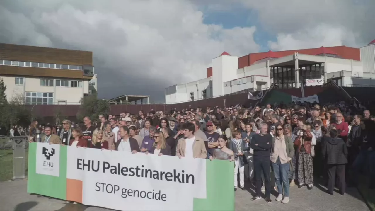 EHU Palestinarekin bilkura