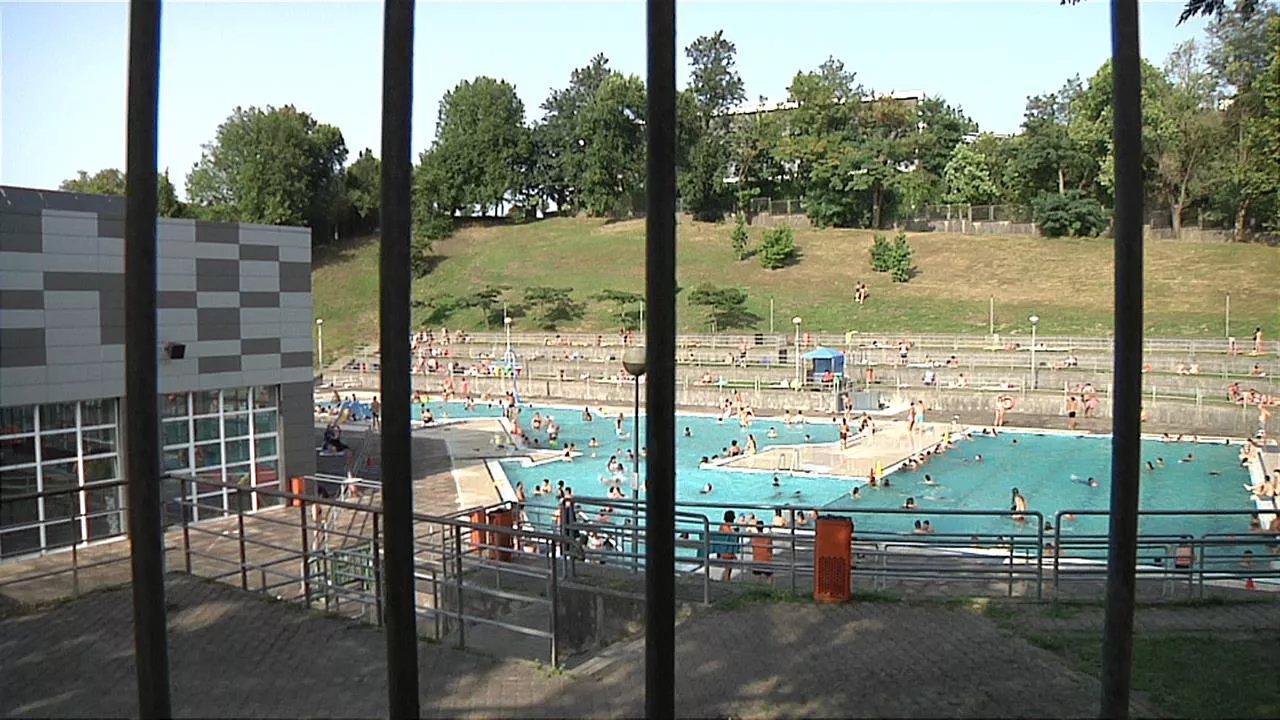 Bilboko Errekalde auzoko igerilekuak. Irudia: EITB