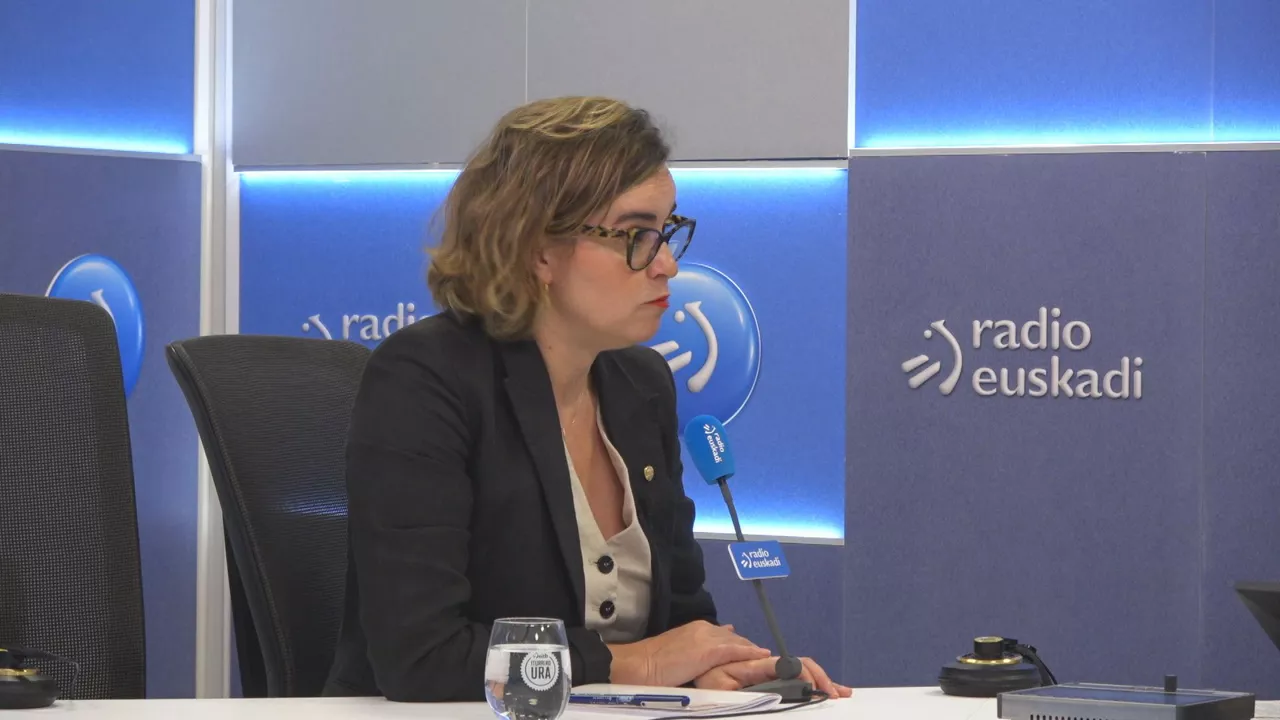 Elixabete Etxanobe diputada general de Bizkaia Bizkaiko ahaldun nagusia