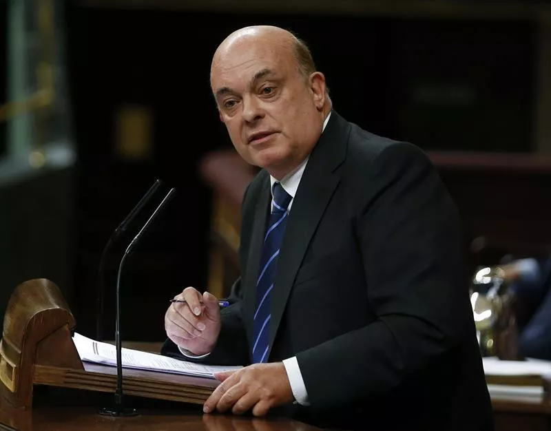 Emilio Olabarria EAJren bozeramailea Kongresuan. Argazkia: EFE