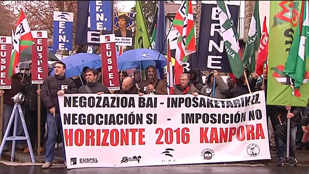 ertzaintza protesta lehendakaritza EITB