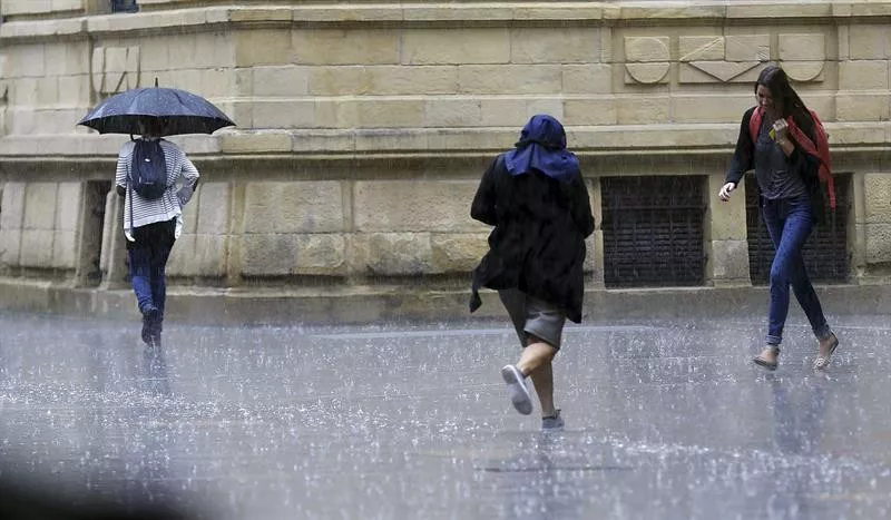 Lluvia euria EFE
