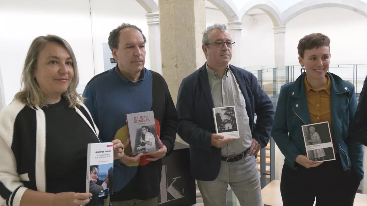 Itxaso del Castillo, Markos Zapiain, Koldo Biguri y Garazi Albizua