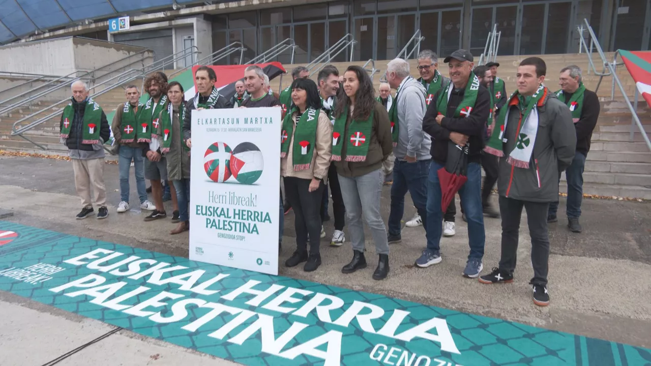 Euskal Herria Palestina manifestua