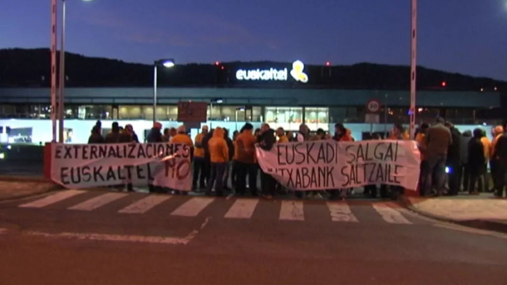 Trabajadores de Euskaltel. Imagen de archivo: EiTB