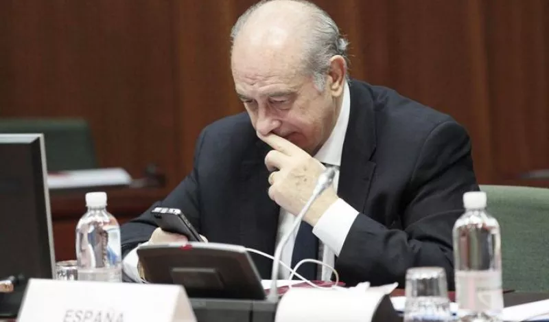 El ministro de Interior, Jorge Fernández Díaz. EFE.