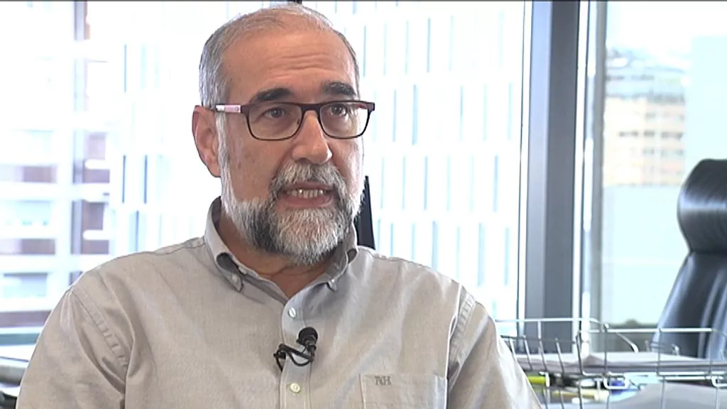 Fernando Domínguez, Consejero de Salud de Navarra. Foto: EiTB