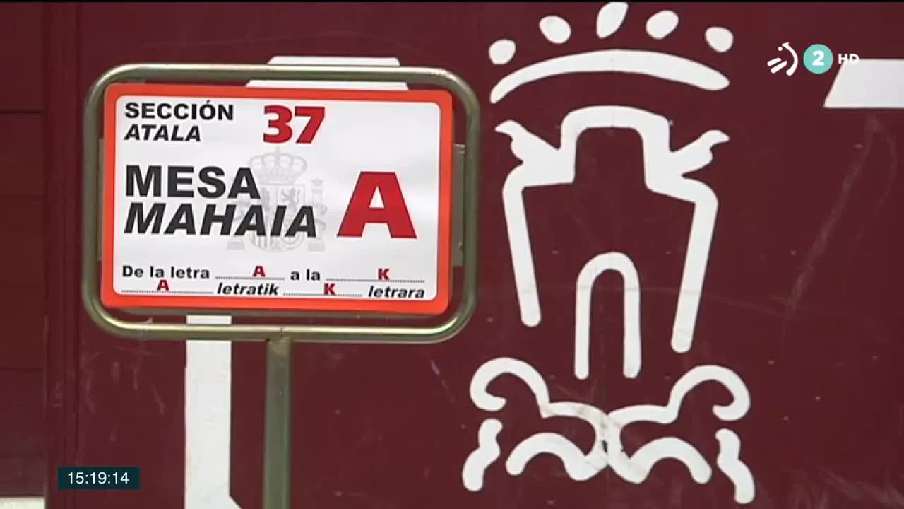 En Bilbao, por ejemplo, habrá 12 colegios más, y el 16 % del censo votará en un centro diferente al habitual.