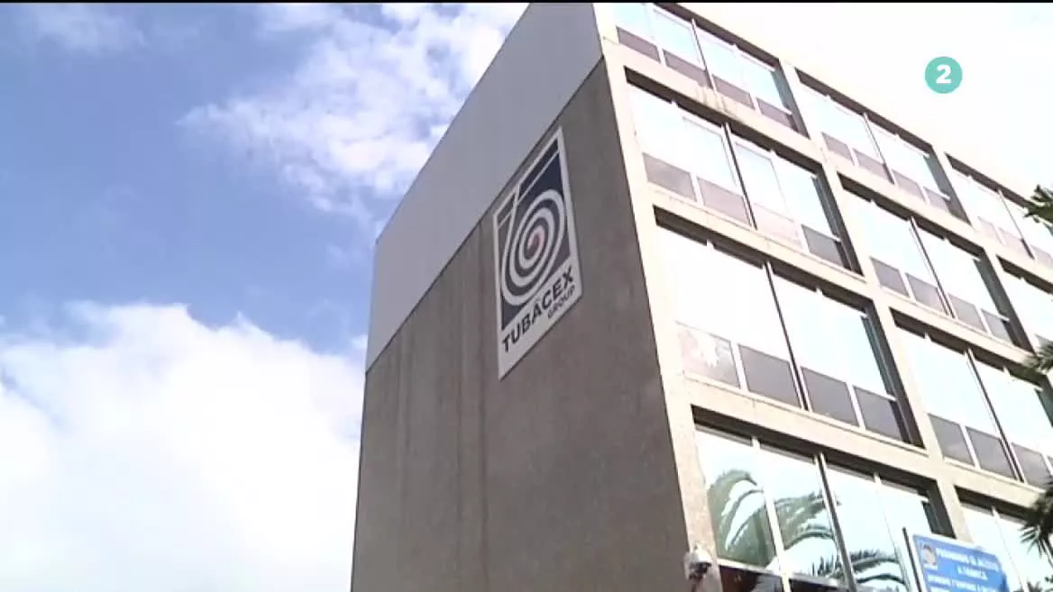 Tubacex. Imagen de un vídeo de EITB Media