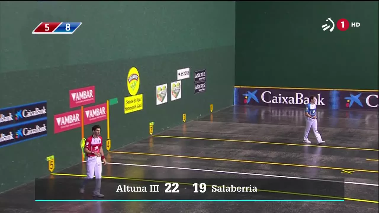 Jokin Altunak eta Joseba Ezkurdiak elkarren aurka jokatuko dute Nafarroako 4 t’erdiko finalerdietan. Altunak Salaberria kanporatu du (22-19) eta Ezkurdiak, Peio Etxeberria (22-15).