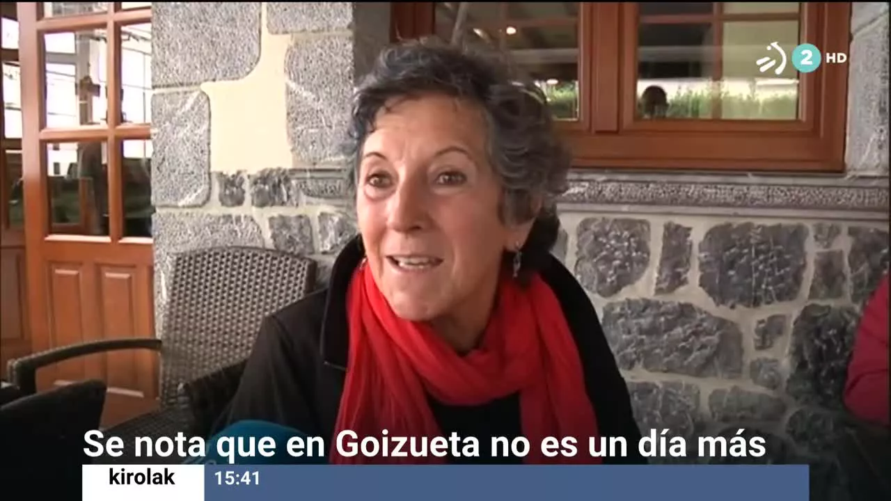 Aimar Olaizola disputará esta tarde su último partido como profesional el día de su 42 cumpleaños, y lo hará en Goizueta, su pueblo, donde todo está preparado para ofrecerle un más que mericido homenaje.