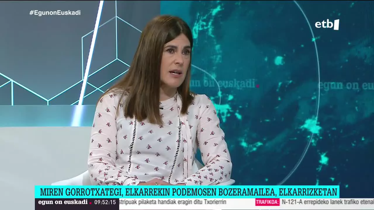 Miren Gorrotxategi "Gaur Egun" saioan