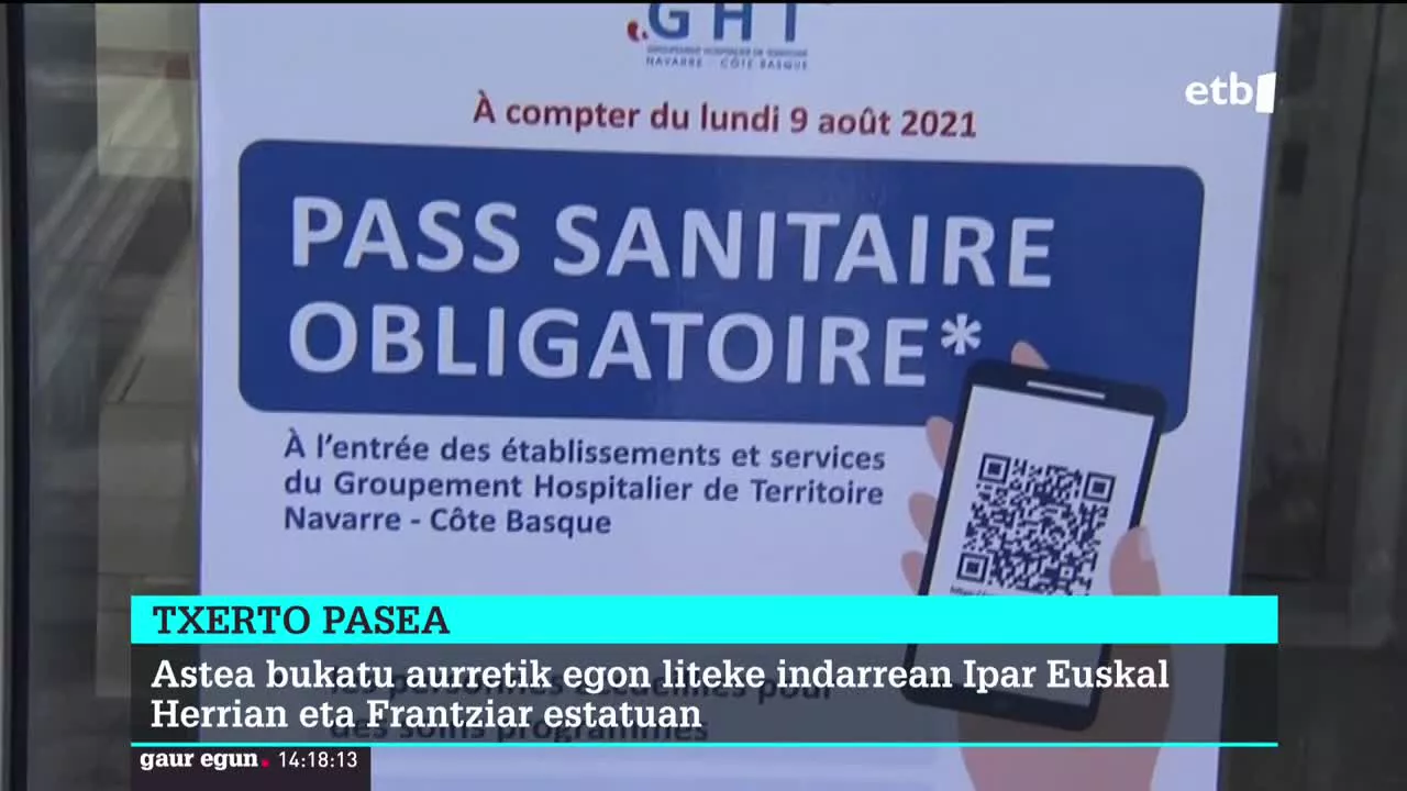 Covid pasaportea