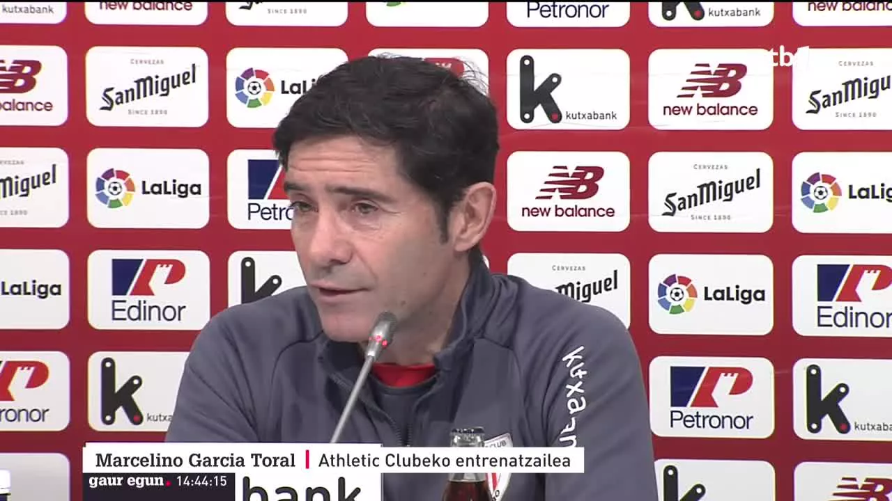 Marcelino Garcia Toral Athleticeko entrenatzailea sinetsita dago bere taldeak Real Madril kanpora dezakeela Errege Kopako final-laurdenetan, erronka zaila izango den arren.
