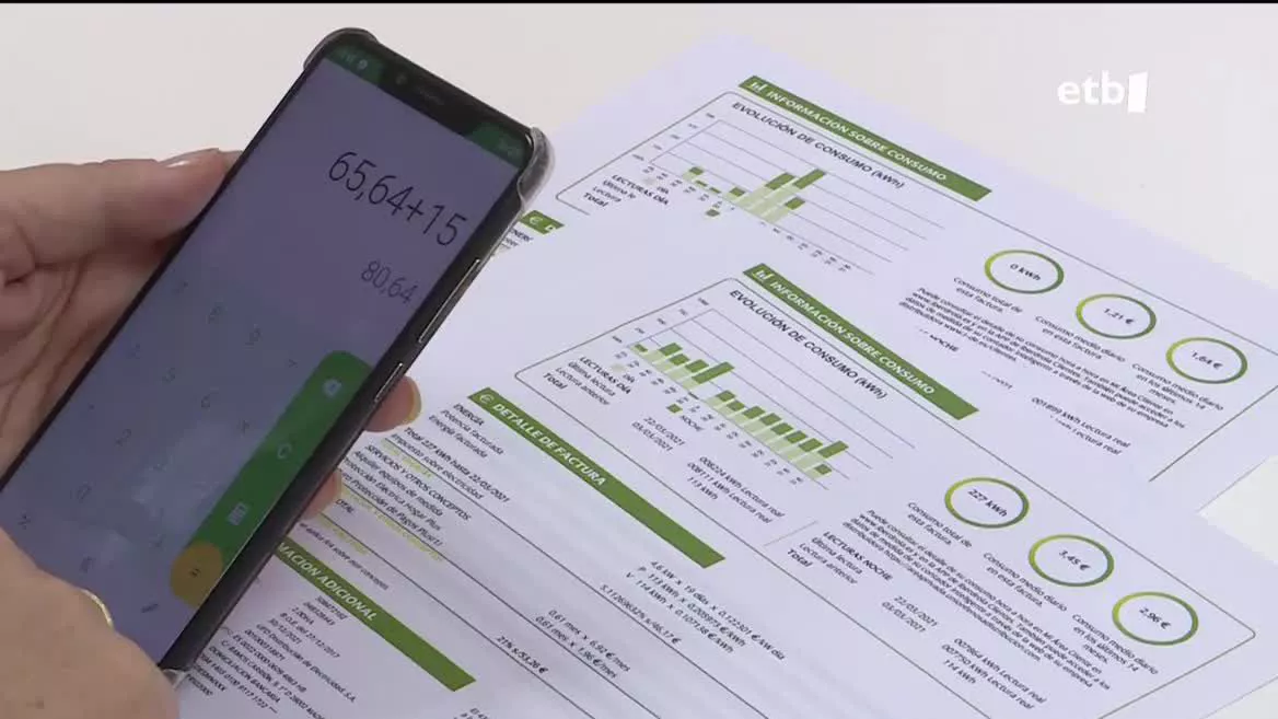 Fakturak. EITB Mediaren bideo batetik ateratako irudia.