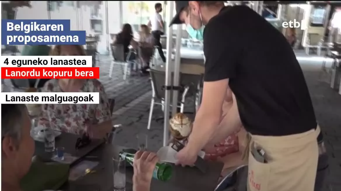 Lau eguneko lan-astea. Irudia: EITB Media