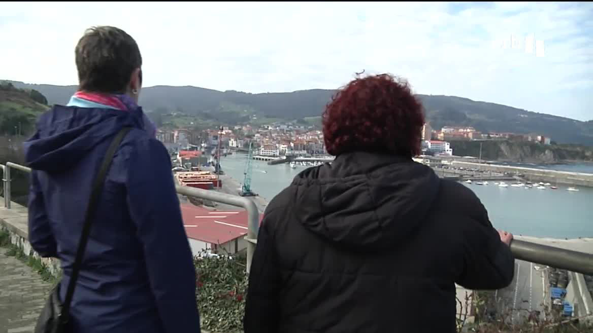 Karmele y Maite. Imagen obtenida de un vídeo de EITB Media