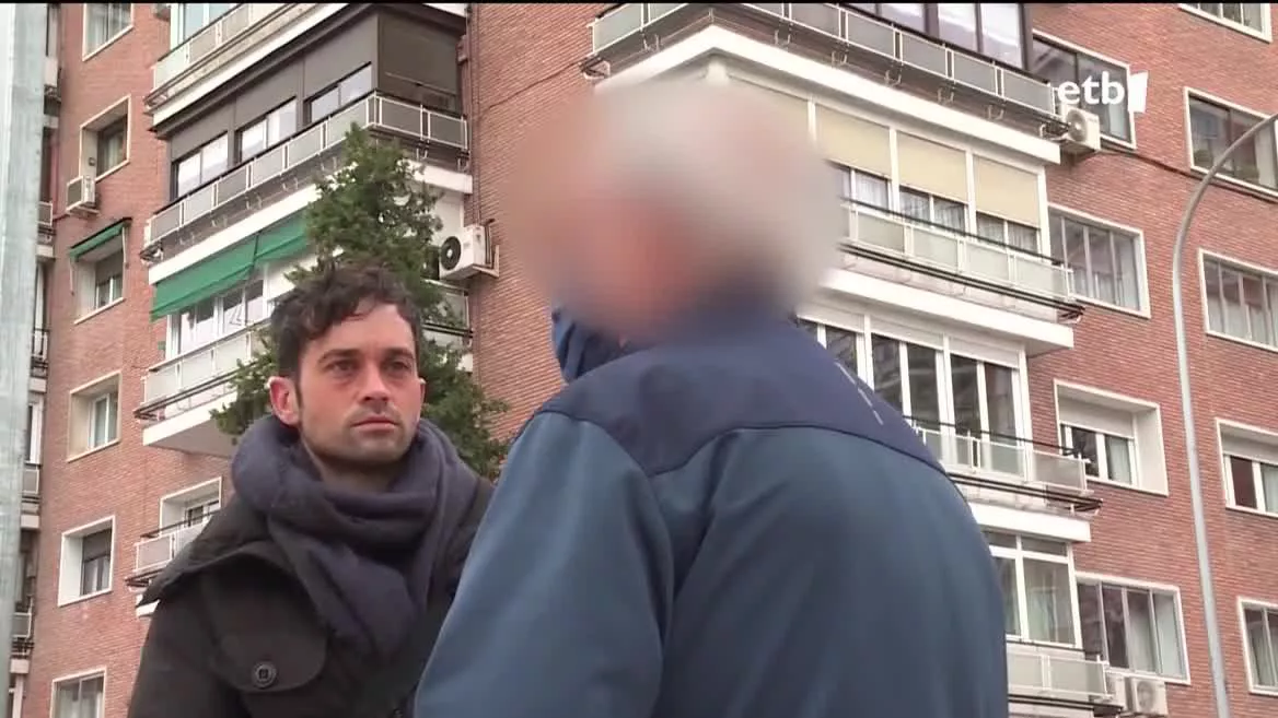 Bermeoko ustezko abusatzailea. EITB Mediaren bideo batetik ateratako irudia.