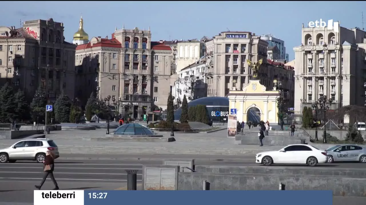 Kiev. Imagen de un vídeo de EITB Media