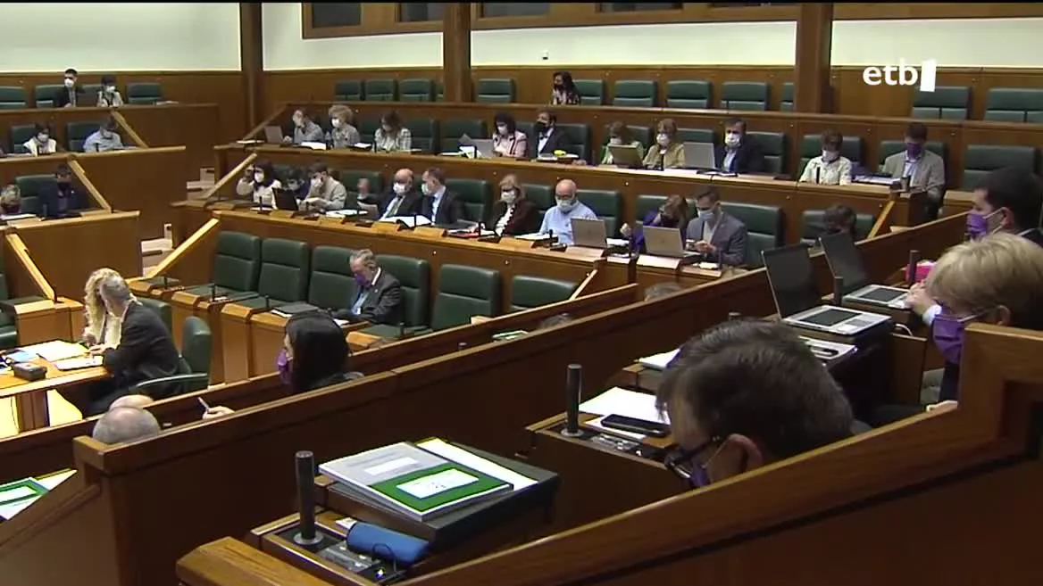 Eusko Legebiltzarra. EITB Mediaren bideo batetik atertako irudia.