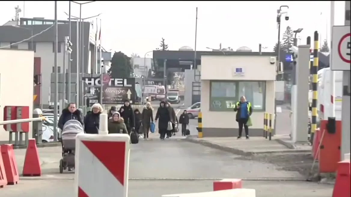 Medyka, en la frontera con Polonia. Imagen: EITB Media