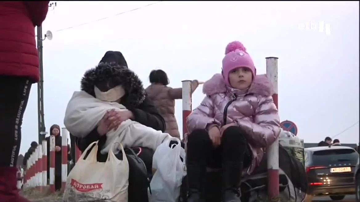 Refugiados ucranianos. Imagen: EITB Media
