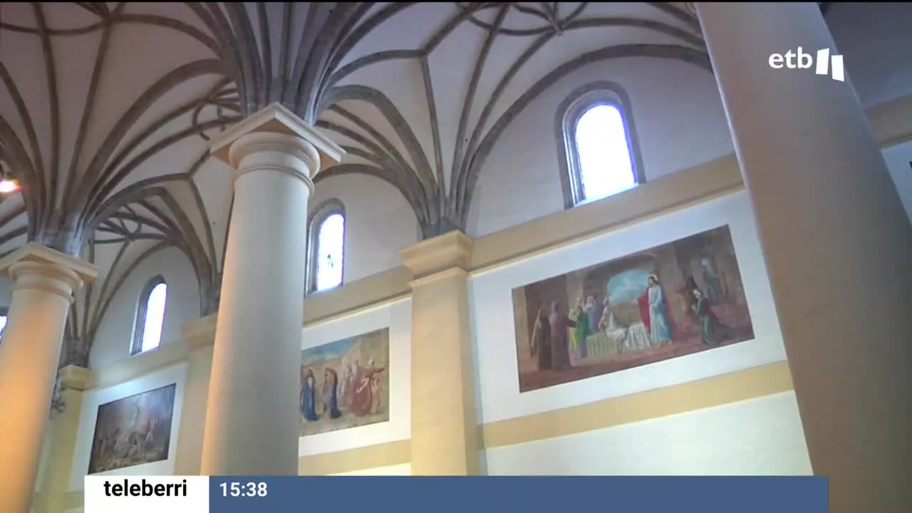 Tras un proceso largo de investigación y restauración, esta mañana se han presentado al público en un acto que se ha celebrado en la misma parroquia. Carmen Martin, restauradora, y su equipo de trabajo, han recuperado el valor y la representación de los murales.