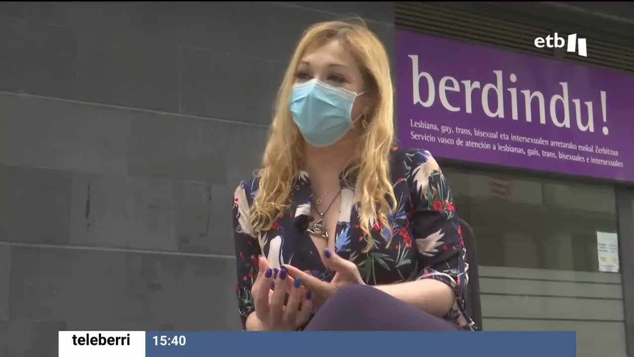Talita, mujer transexual que acudió a Berdindu para poder cambiar su nombre