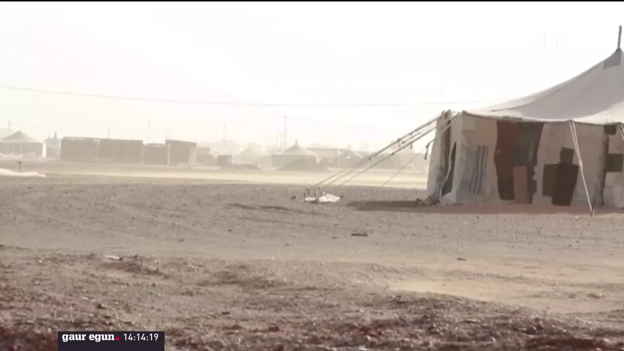 Sahara. EITB Mediaren bideo batetik ateratako argazkia.