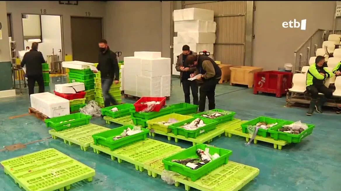 Pasaiako lonja. EITB Mediaren bideo batetik ateratako irudia.