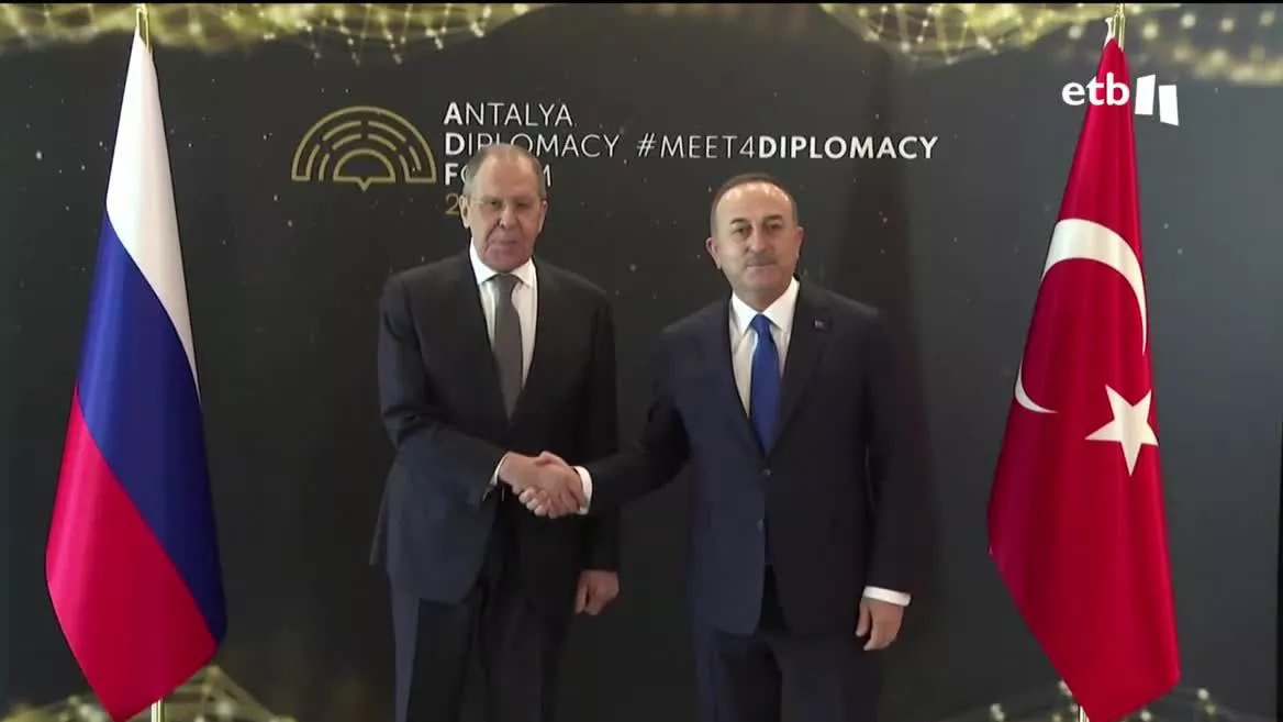 Lavrov. Imagen: EITB Media