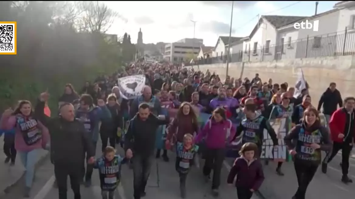 22. Korrika. EITB Mediaren bideo bateko irudia