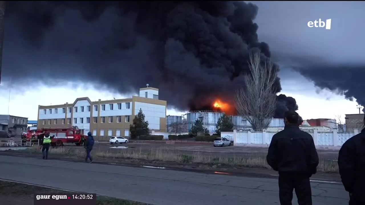Odesako findegia, sutan. EITB Mediaren bideo batetik ateratako argazkia.