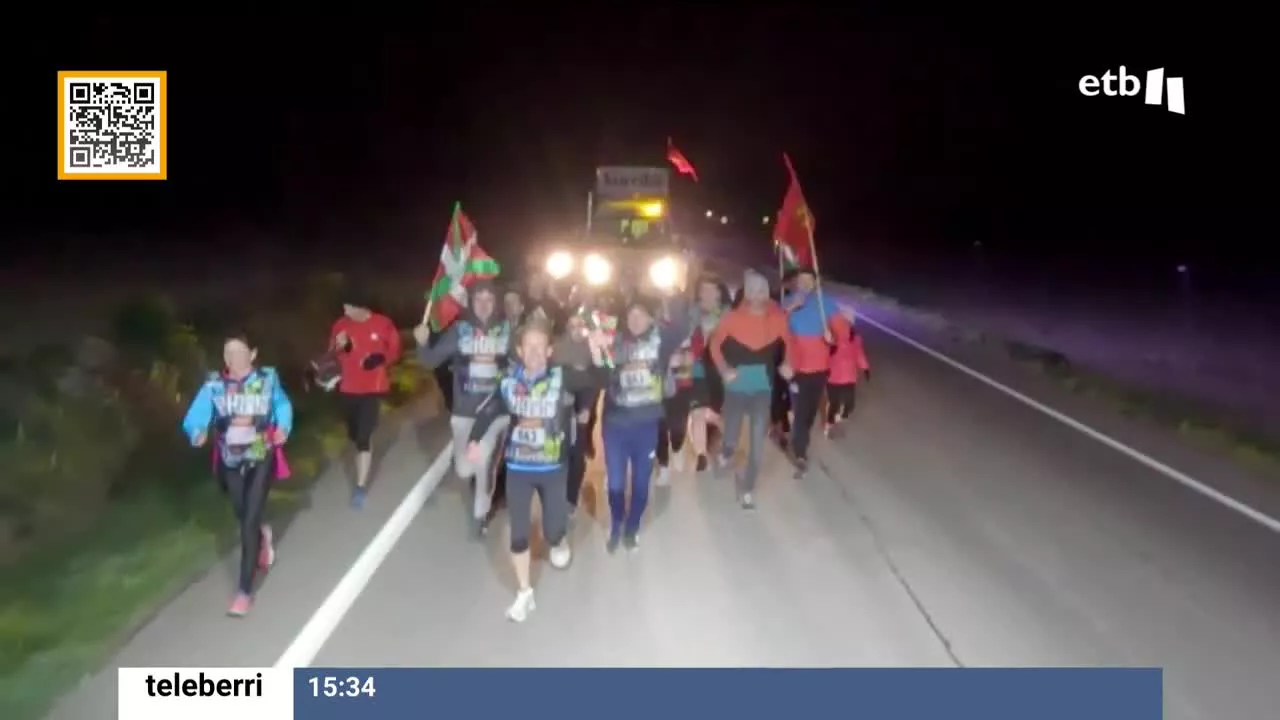 Korrika pasa su segundo día en Navarra
