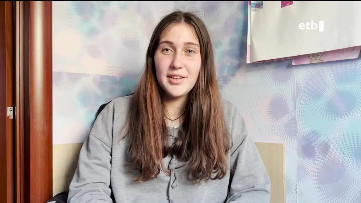 Faina Bratunets. EITB Mediaren bideo batetik ateratako irudia.