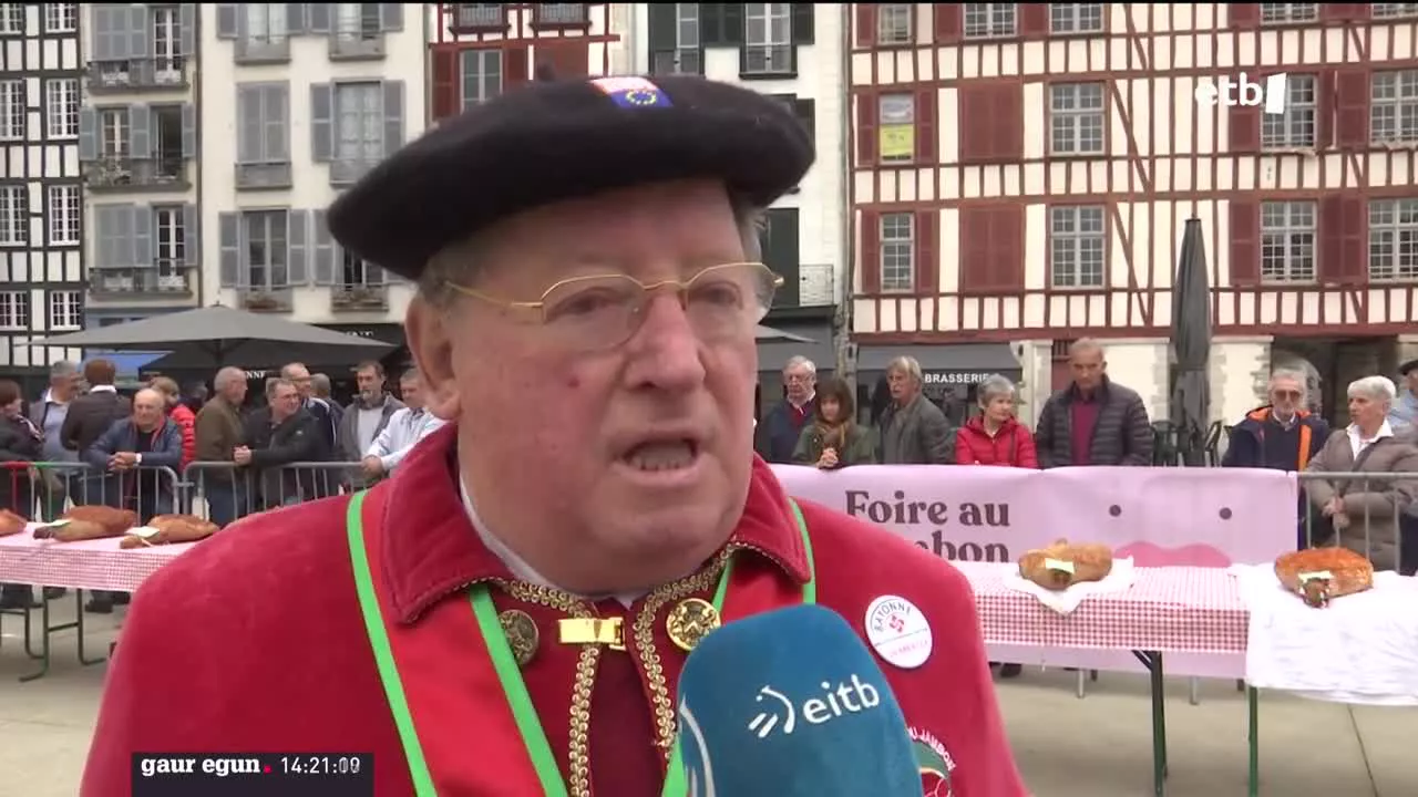 Baiona. EITB Mediaren bideo batetik ateratako irudia.