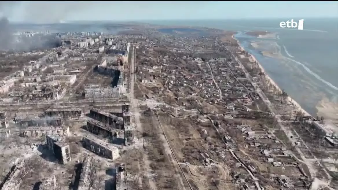 Mariupol. EITB Mediaren bideo batetik ateratako argazkia