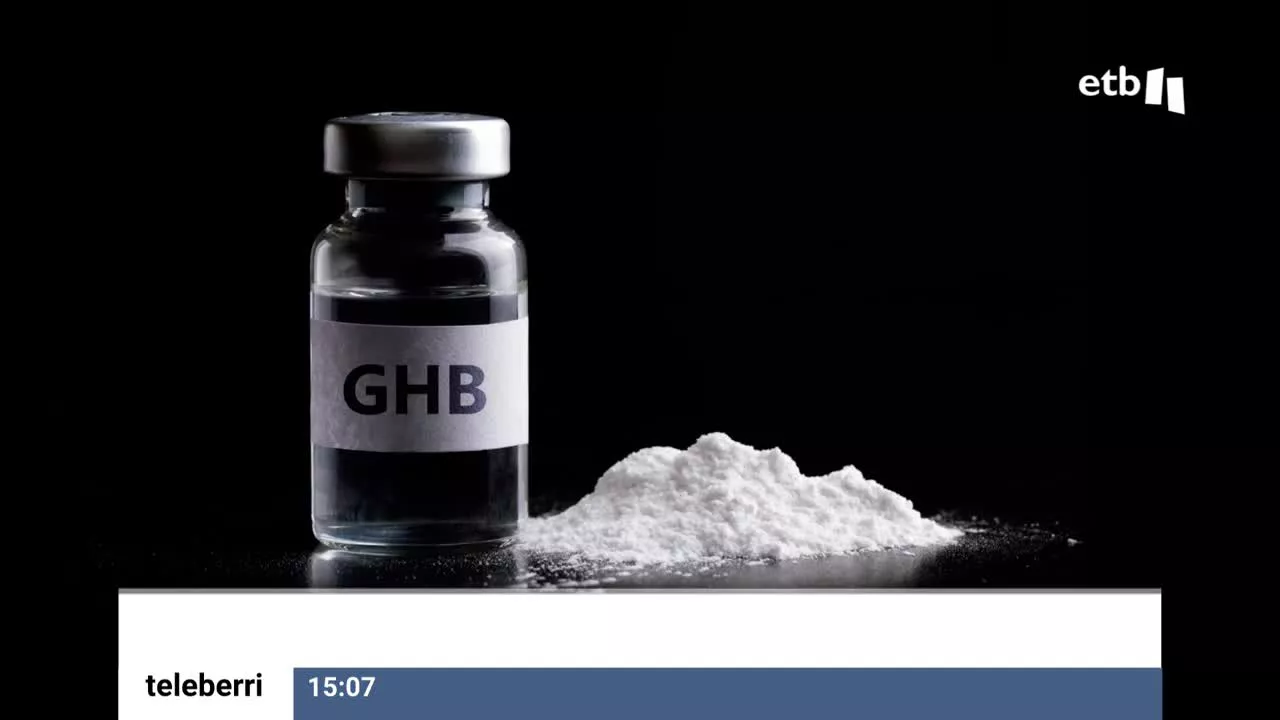 Droga. Una foto sacada de un vídeo de EITB Media.