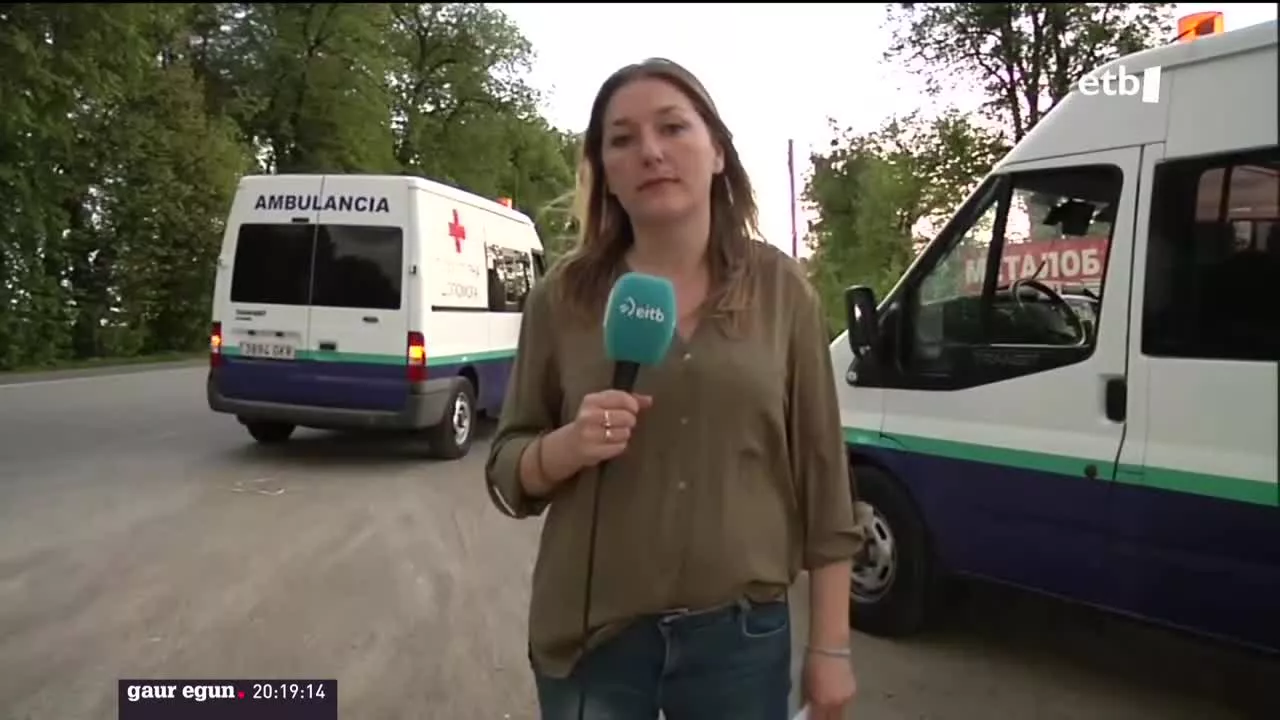 . EITB Mediaren bideo batetik ateratako irudia.
