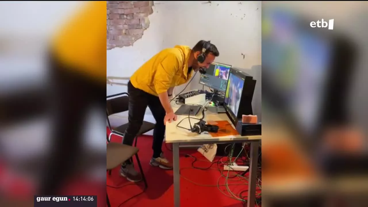 Hunkituta eta bunker batetik, Timur Miroshnychenkok garaipenaren berri eman zien ukrainarrei