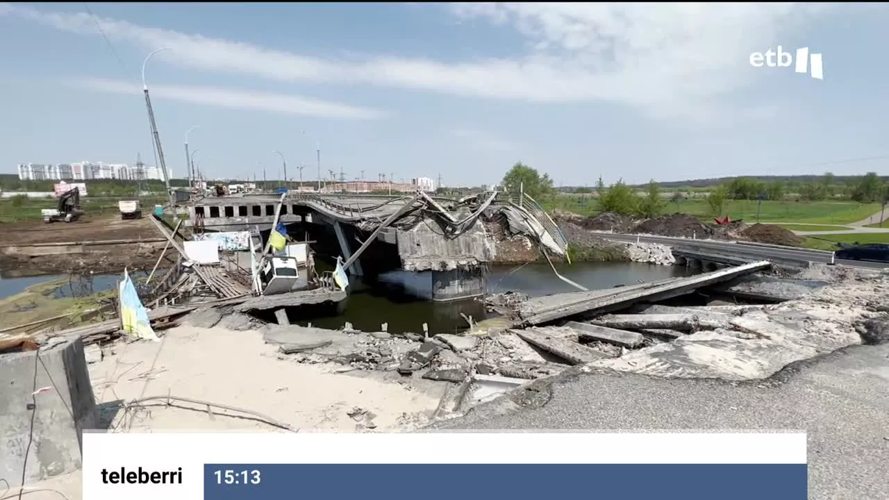 Una vez apagados los ecos de las bombas, en la región de Kiev intentan recuperar la normalidad.