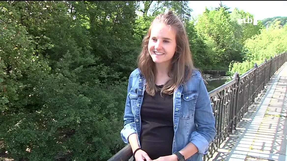 Maialen Argote. EITB Mediaren bideo batetik ateratako irudia.